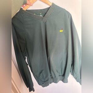 Masters Dark Green V-Neck Sweater